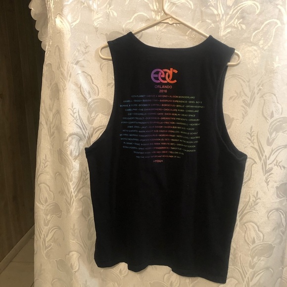 Insomniac Official Merchandise Black Tank Top - Picture 3 of 3